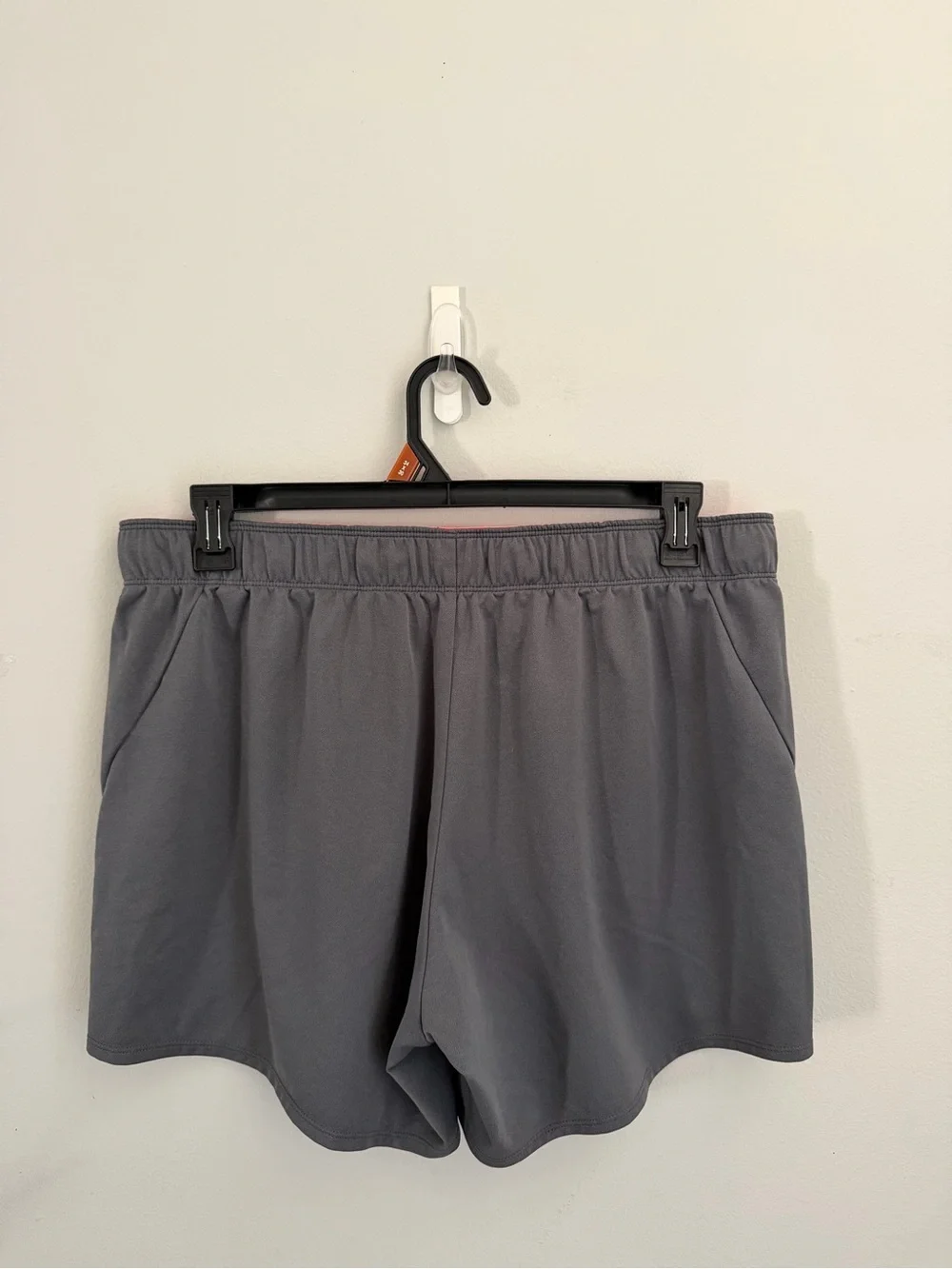 Nike Shorts Womens XL Grey Dry Fit Running Gym Training Activewear